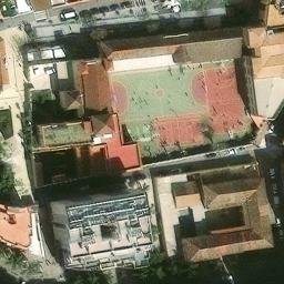 Volleyball Court — aerial view