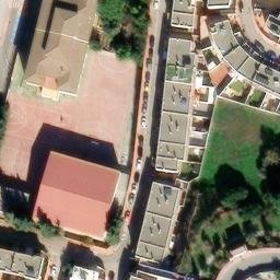 Volleyball Court — aerial view