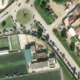 Volleyball Court — aerial view