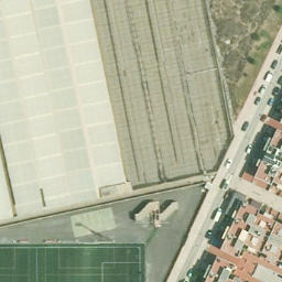 Volleyball Court — aerial view