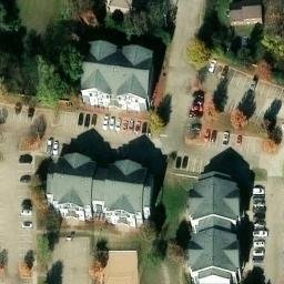Sand Volleyball Court, Clarksville, TN — aerial view