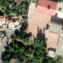 Volleyball Court — aerial view