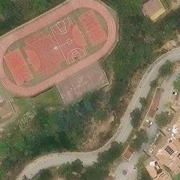 Volleyball Court — aerial view