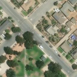 Sand Volleyball Court, Gonzales, CA — aerial view