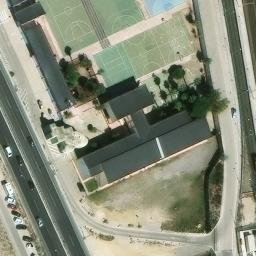 Volleyball Court — aerial view