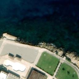 Volleyball Court — aerial view