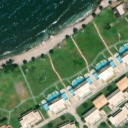 Volleyball Court — aerial view
