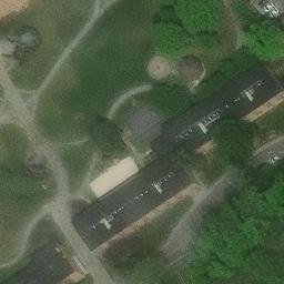 Sand Volleyball Court, Johnson City, TN — aerial view
