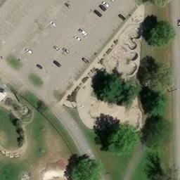 Sand Volleyball Court, Nashville-Davidson metropolitan government (balance), TN — aerial view
