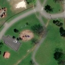 Sand Volleyball Court, Nashville-Davidson metropolitan government (balance), TN — aerial view
