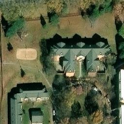 Sand Volleyball Court, Winston-Salem, NC — aerial view