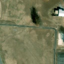 Sand Volleyball Court, Newbern, TN — aerial view