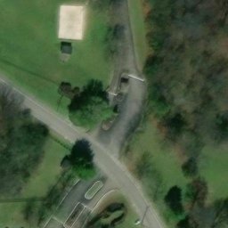 Sand Volleyball Court, Nashville-Davidson metropolitan government (balance), TN — aerial view
