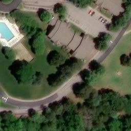 Sand Volleyball Court, Nashville-Davidson metropolitan government (balance), TN — aerial view