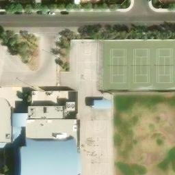 Volleyball Court, Enterprise, NV — aerial view