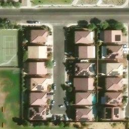 Volleyball Court, Enterprise, NV — aerial view