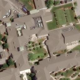Volleyball Court, Brentwood, TN — aerial view