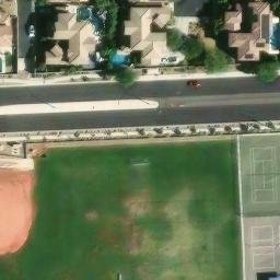 Volleyball Court, Enterprise, NV — aerial view
