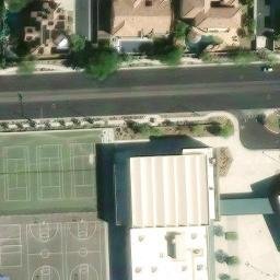 Volleyball Court, Enterprise, NV — aerial view