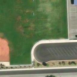 Volleyball Court, Enterprise, NV — aerial view