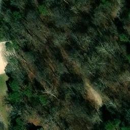Sand Volleyball Court, Knoxville, TN — aerial view