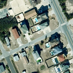 Tortugas Beach Volleyball — aerial view