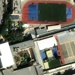 Volleyball Court — aerial view