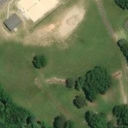 Sand Volleyball Court, Archdale, NC — aerial view