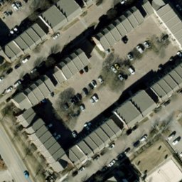 Sand Volleyball Court, Murfreesboro, TN — aerial view