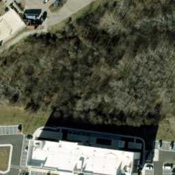 Sand Volleyball Court, Murfreesboro, TN — aerial view