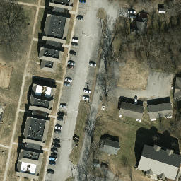 Nottingham Volleyball Court — aerial view