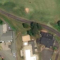 Sand Volleyball Court, Lexington, NC — aerial view