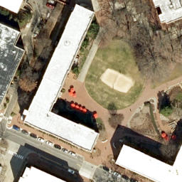 Tucker-Owen Beach — aerial view