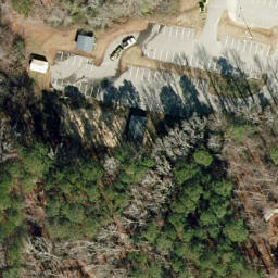 Volleyball Court, Wendell, NC — aerial view