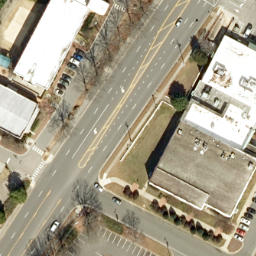 Avent Ferry Volleyball Court — aerial view