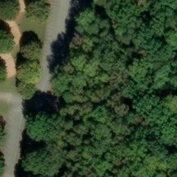 Sand Volleyball Court, NC — aerial view