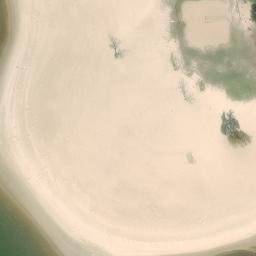 Beach Volleyball Court — aerial view