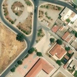 Volleyball Court — aerial view