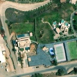 Volleyball Court — aerial view
