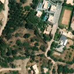 Volleyball Court — aerial view