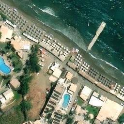 Volleyball Court — aerial view