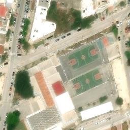 Volleyball Court — aerial view