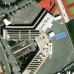 Volleyball Court — aerial view