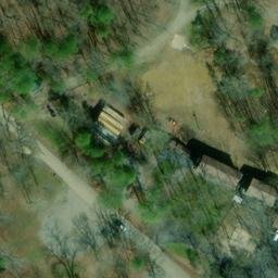 Sand Volleyball Court, TN — aerial view