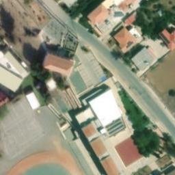 Volleyball Court — aerial view