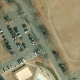 Sand Volleyball Court, Charlotte, NC — aerial view