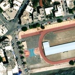 Volleyball Court — aerial view