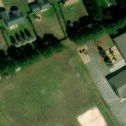 Volleyball Court, SC — aerial view