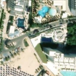 Sand Volleyball Court — aerial view