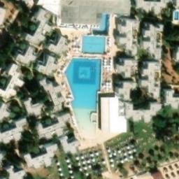 Volleyball Court — aerial view